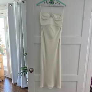 Anna October Sarah Midi Dress - Ivory